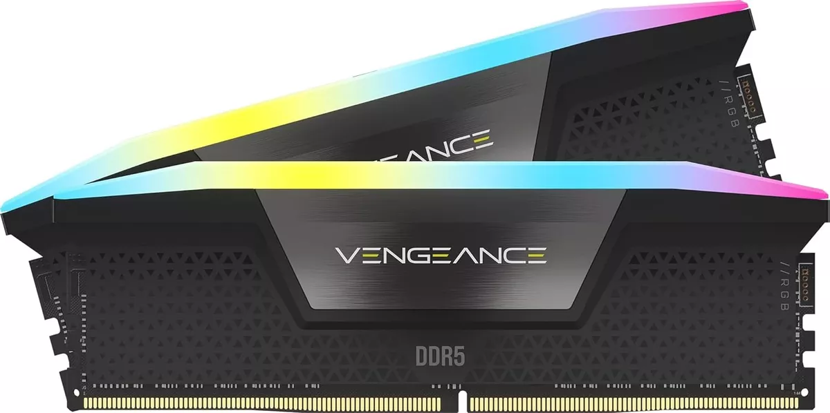 CORSAIR VENGEANCE RGB 32GB(2x16GB) DDR5 5200MHz CMH32GX5M2B5200C40