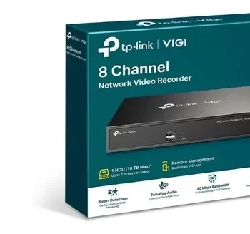 TP-Link NVR1008H-8MP NVR POE 8 CANALES HDMI 4K NVR1008H-8MP