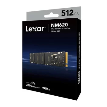 Lexar NM620 512GB M.2 2280 PCIe Gen3x4 LNM620X512GRNNNU