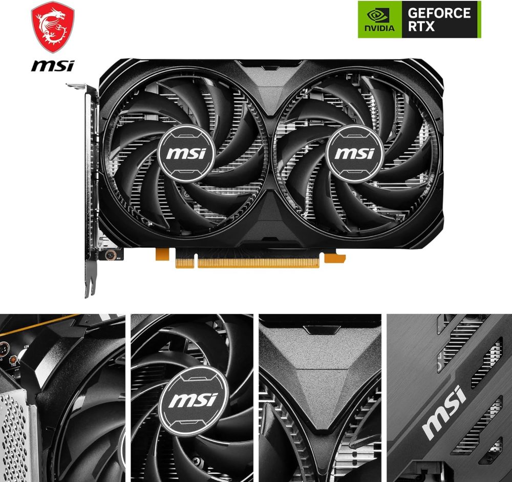 MSI GEFORCE RTX 4060 VENTUS 2X 8GB 912-V516-012