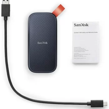 SANDISK DISCO DURO 1TB PORTÁTIL USB3.2 (USB-C) SDSSDE301T00G25