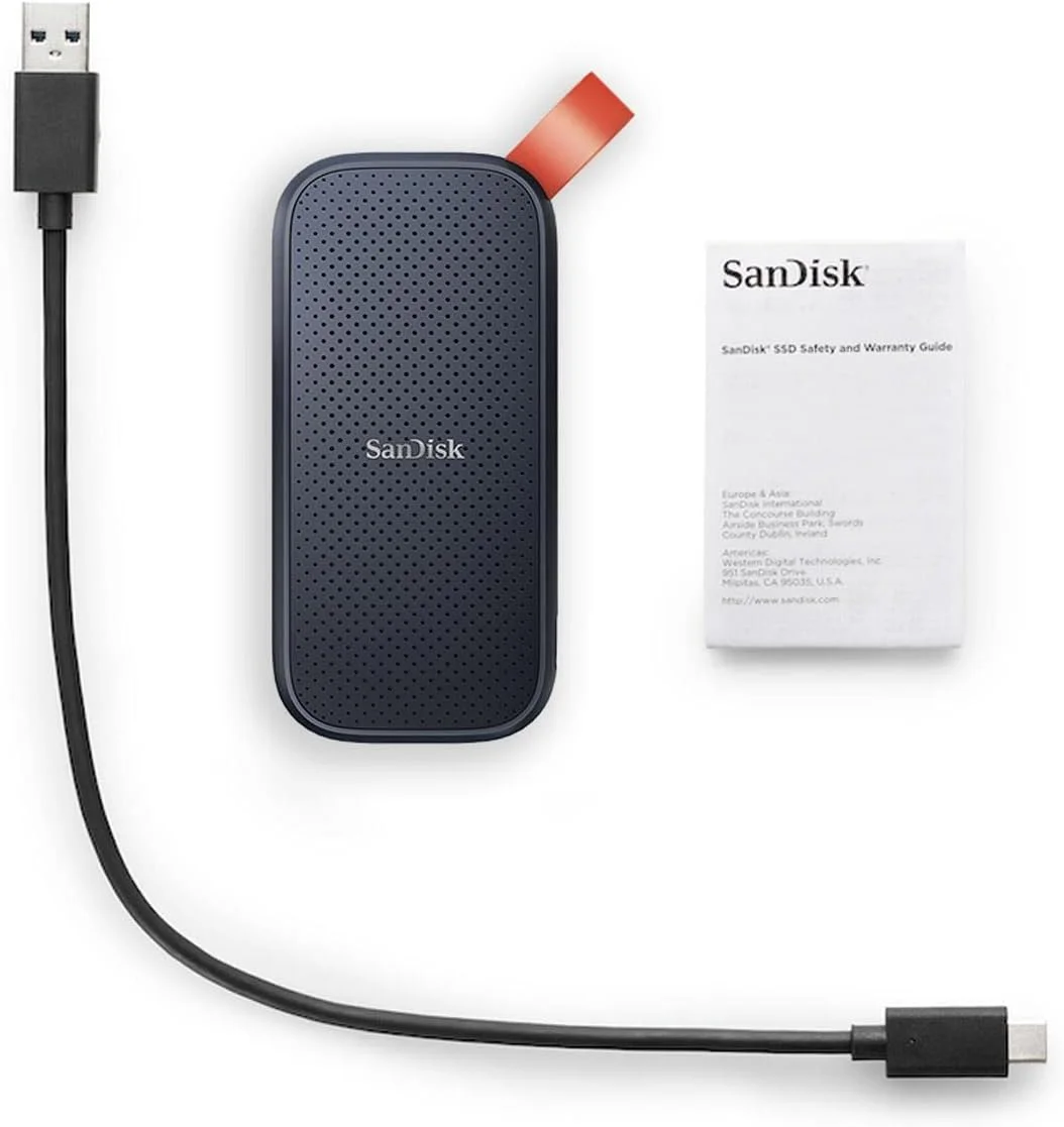 SANDISK DISCO DURO 1TB PORTÁTIL USB3.2 (USB-C) SDSSDE301T00G25