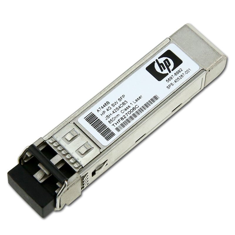 HP 4-GB SW SINGLE PK SFP XCVR A7446B