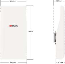 Hikvision Punto de Acceso PTP PTMP 5 GHz DS-3WF02C-5N/O