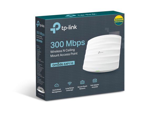 TP-Link Access Point EAP110 Wi-Fi 4 Exterior EAP110