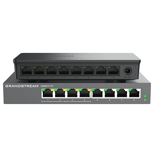 Grandstream GWN7711 Switch Gigabit 8 Puertos GWN7711