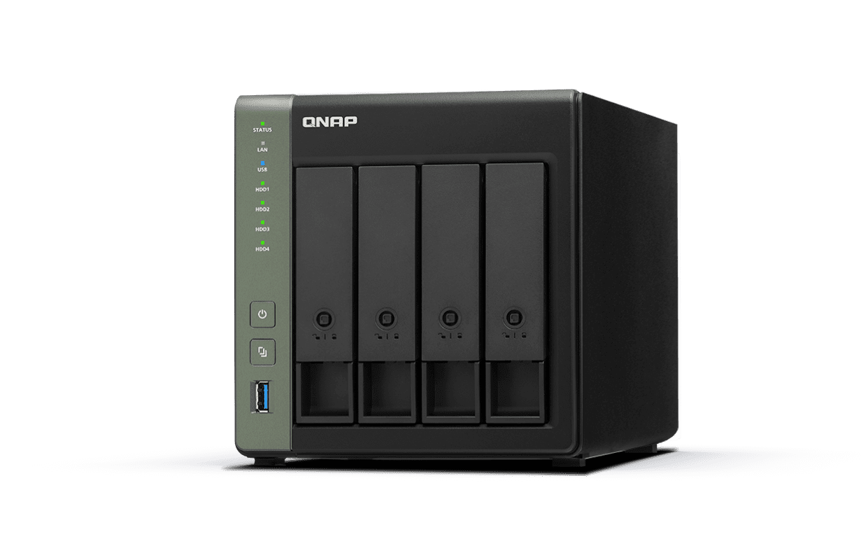 QNAP NAS SERVER 4 BAHIAS SATA 6Gb/s AL-314 CPU 4GB DDR3 TS4331-X3