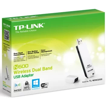 TP-LINK Adaptador USB N600 de Bnda Dual TL-WDN3200