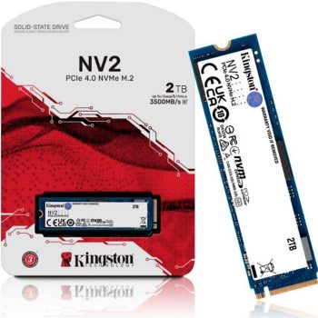 KINGSTON SSD 2TB NAND NVMe M.2 PCIE 2280 E SNV2S-2000G