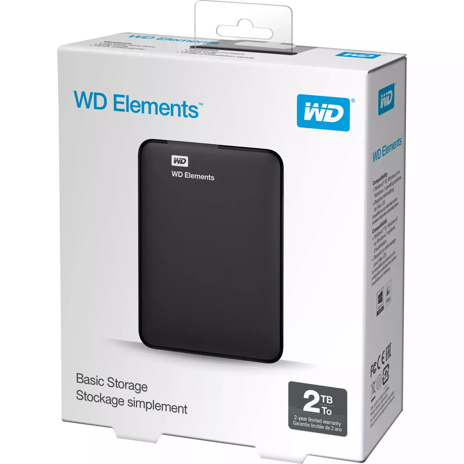 ¡Oferta! WD ELEMENTS 2TB EXTERNO USB 3.0 WDBU6Y0020BBK-NES