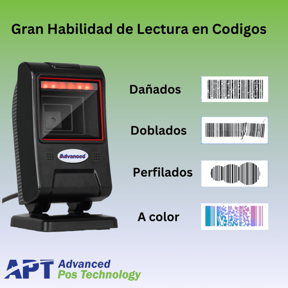 ¡Oferta! ADVANCED APT-S385 LECTOR OMNIDIRECCIONAL APT-SI385