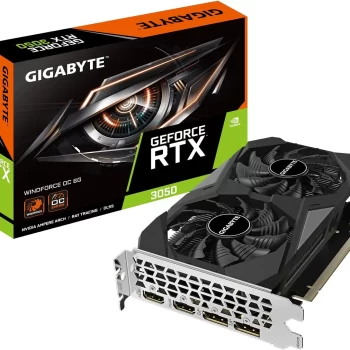 GIGABYTE GEFORCE RTX 3050 WINDFORCE 6GB GDDR6 GV-N3050WF2OC-6GD