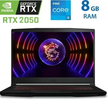 MSI GF63 GAMING 15.6" i5-12450H 8GB 512GB RTX 2050 4GB 12UCX-814US