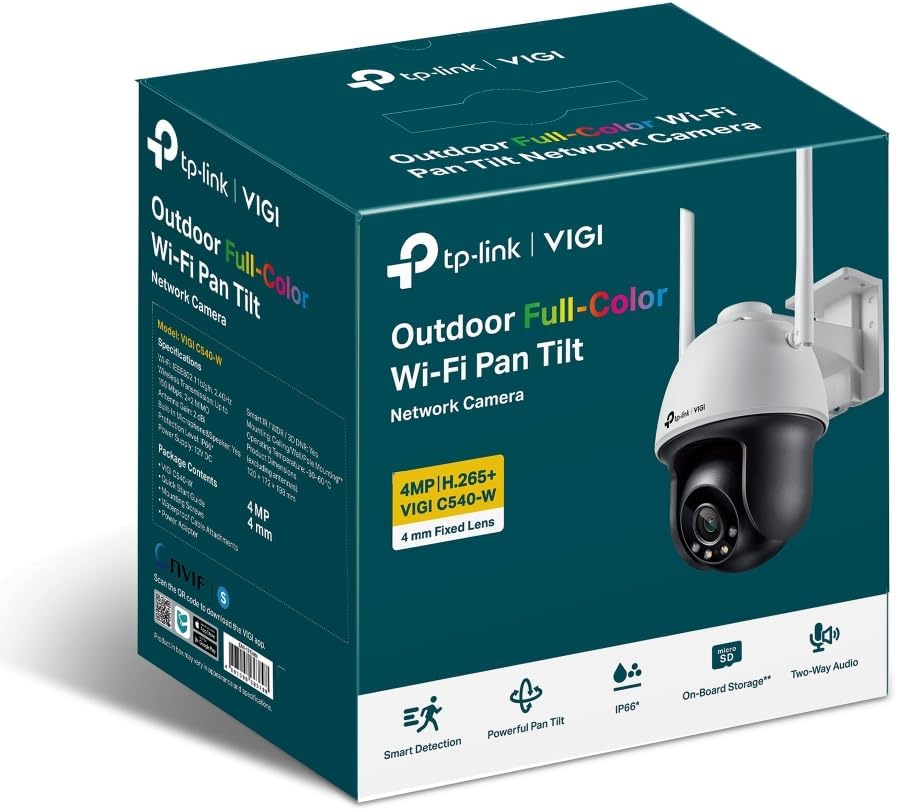 TP-LINK VIGI 4MP C540-W Cámara Wi-Fi C540-W-4