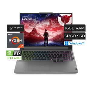 LENOVO LEGION SLIM 5 16AHP9 RYZEN 7 8845HS 16GB 512GB 16" RTX 4060 8GB 83DH005QUS