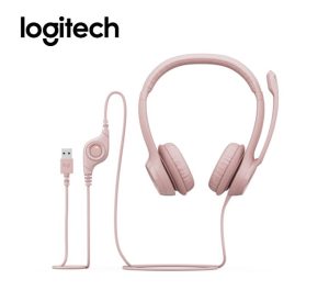 Logitech Audifonos USB Headset H390 Rosa 981-001280