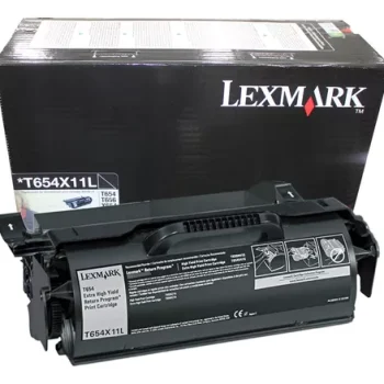 Lexmark Tóner original Negro 36000 paginas T654X11L