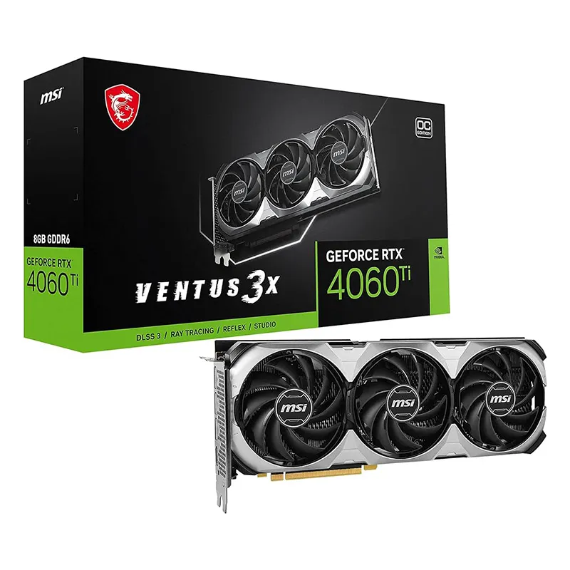 MSI TARJETA VIDEO RTX 4060 VENTUS 3 X 8 GB GDDR6 912-V515-219