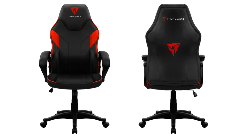 SILLA GAMER THUNDERX3 EC1 BLACK ORANGE EC1-Black-Orange