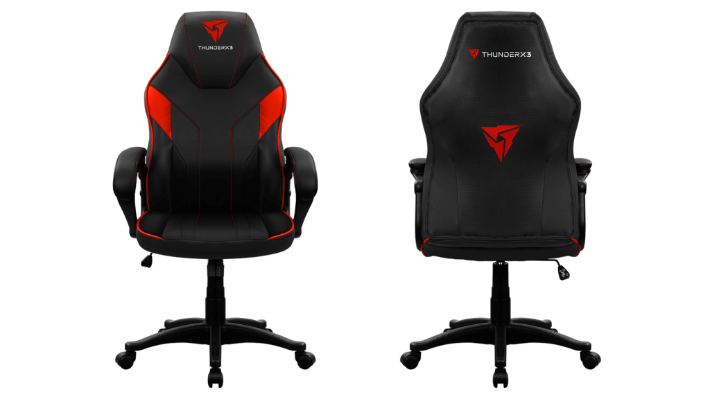 SILLA GAMER THUNDERX3 EC1 BLACK ORANGE EC1-Black-Orange