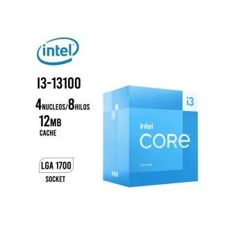 INTEL CORE I3-13100 FCLGA1700 BX8071513100