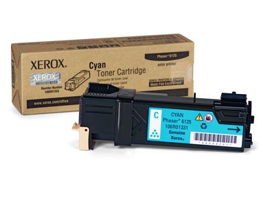 XEROX TONER CYAN PHASER 6125 1000 PAG. 106R01335