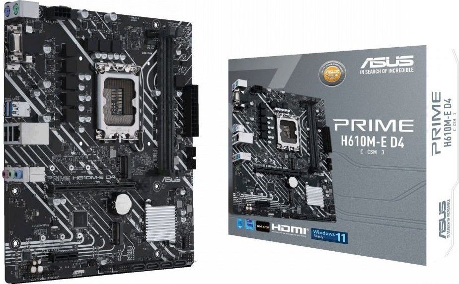 ASUS PRIME H610M-E D4 CSM LGA 1700 90MB19N0-M1EAYC