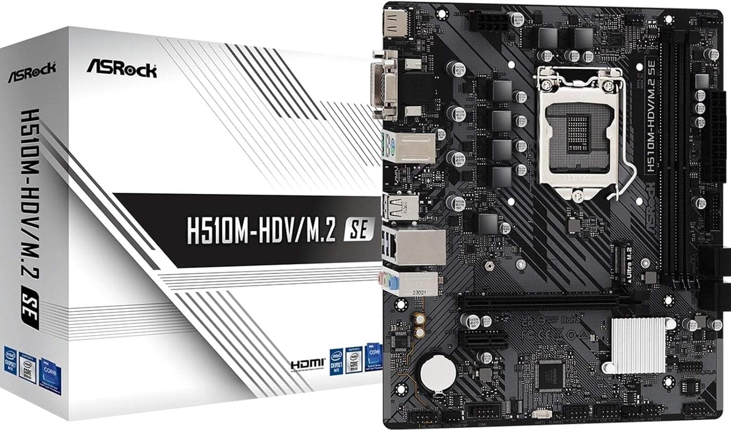 ASROCK H510M-HDV SOCKET 1200 90-MXBM00-A0UAYZ