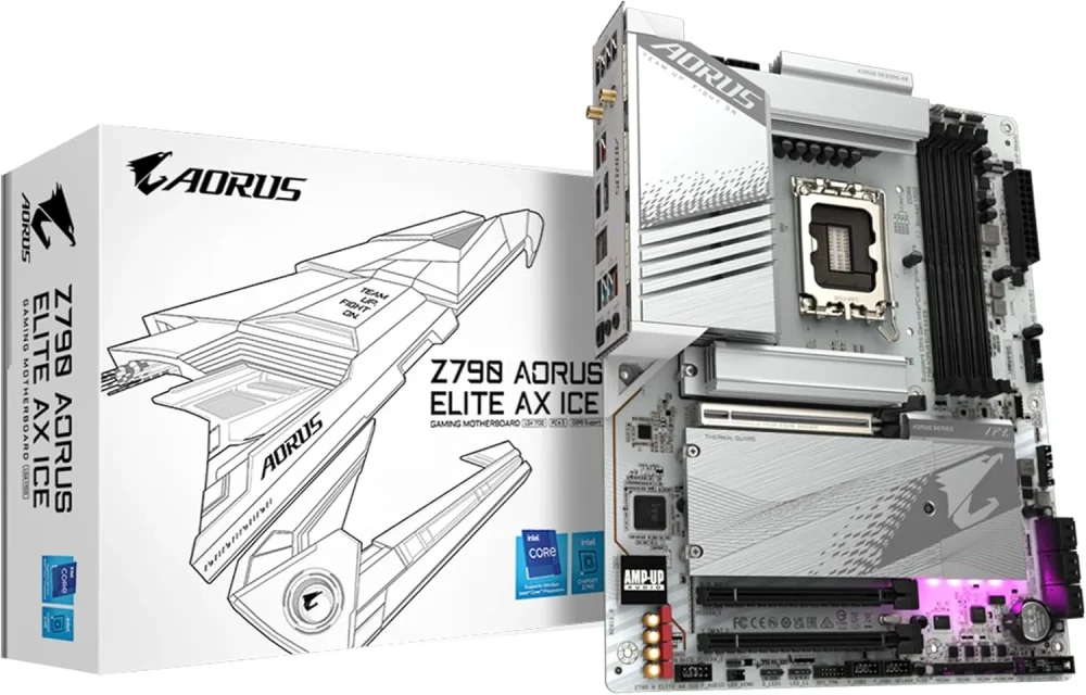 GIGABYTE Z790 A ELITE AX ICE ATX LGA1700 Z790 A ELITE AX ICE 