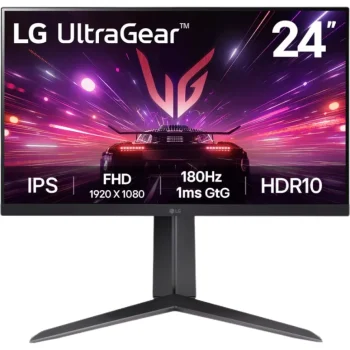 LG 24¨ LCD ULTRAGEAR FHD IPS 180HZ 1MS HDMI DISPLAYPORT 24GS65F-B