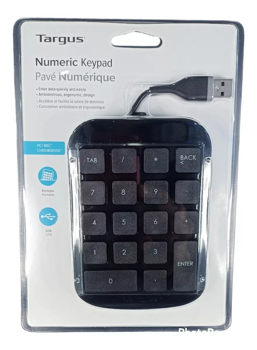 Targus TECLADO NUMERICO PUERTO USB AKP10US