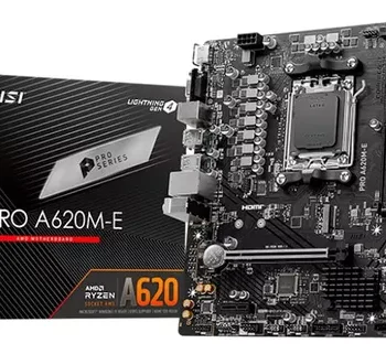 MSI PRO A620M-E AMD5 2xDDR5 12xUSB 911-7E28-009