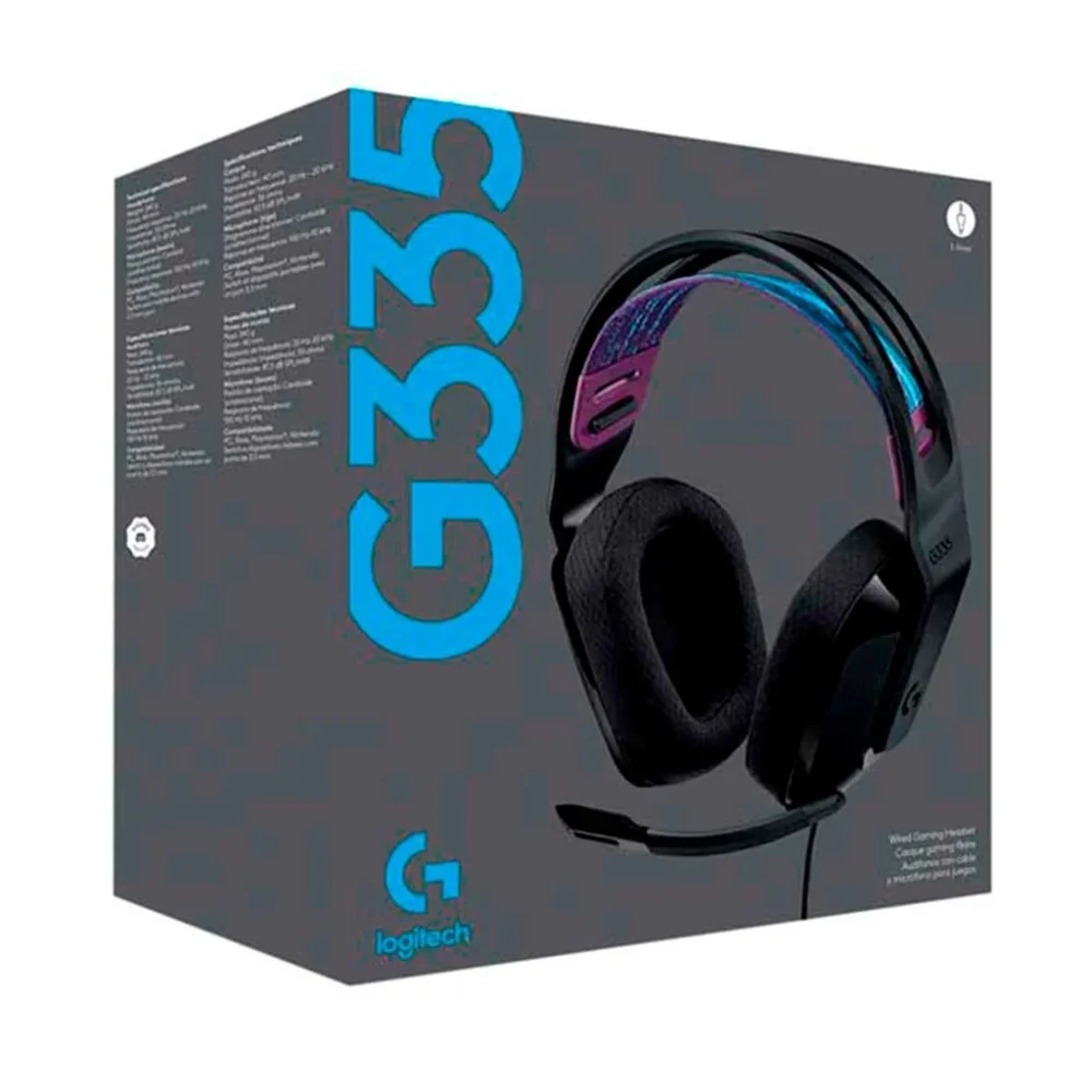 Logitech G335 AUDIFONOS ALAMBRICO 981-000977