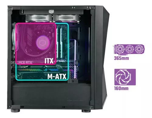 CASE COOLER MASTER CMP 320L BRILLANTE CP320-KGNN-S03 CASE COOLER MASTER CMP 320L BRILLANTE CP320-KGNN-S03