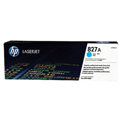 HP 827A Tóner Cyan 32.000 Páginas CF301A