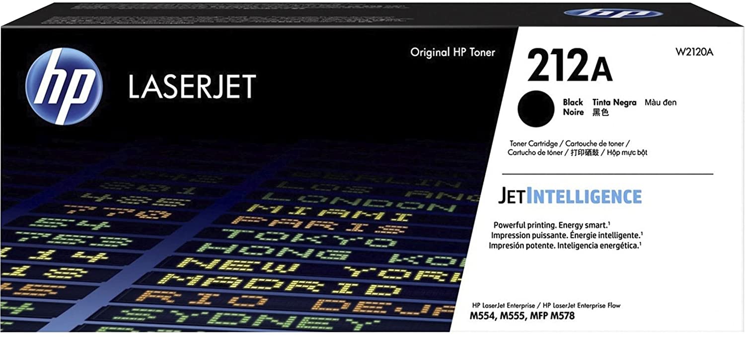 HP 212A Cartucho tóner Negro W2120A HP 212A Cartucho tóner Negro W2120A