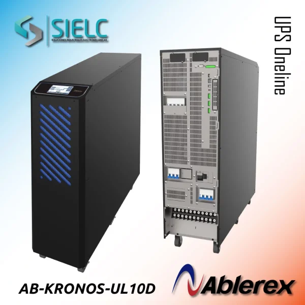 Ablerex KRONOS UPS ON LINE 10KVA TRIFÁSICO 208/220 AB-KRONOS-UL10D Ablerex KRONOS UPS ON LINE 10KVA TRIFÁSICO 208/220 AB-KRONOS-UL10D