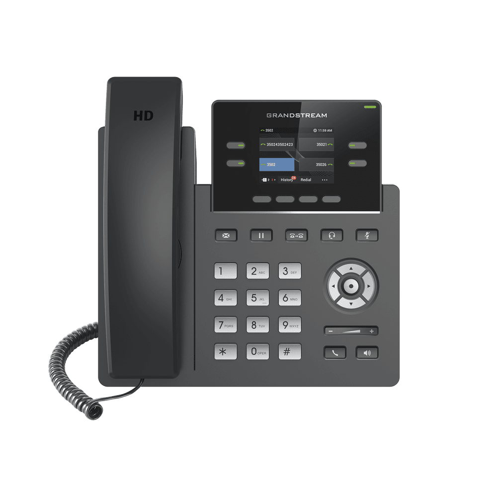 Grandstream GRP2612W Teléfono IP WiFi GRP2612W Grandstream GRP2612W Teléfono IP WiFi GRP2612W
