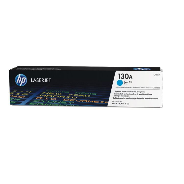 HP 130A TONER CIAN M176N/M177FW CF351A HP 130A TONER CIAN M176N/M177FW CF351A