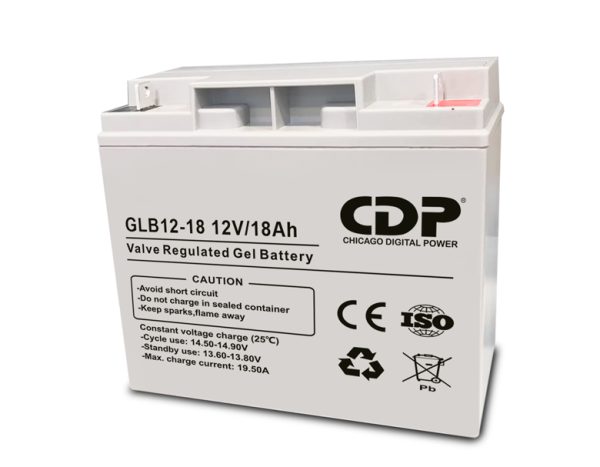 CDP Batería Recargable Gel 12Vdc 18 Amp GLB12-18 CDP Batería Recargable Gel 12Vdc 18 Amp GLB12-18