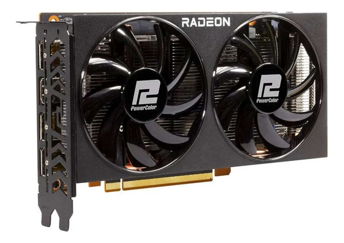 POWERCOLOR AMD RADEON RX 6600 8GB AXRX6600 8GBD6-3DH POWERCOLOR AMD RADEON RX 6600 8GB AXRX6600 8GBD6-3DH