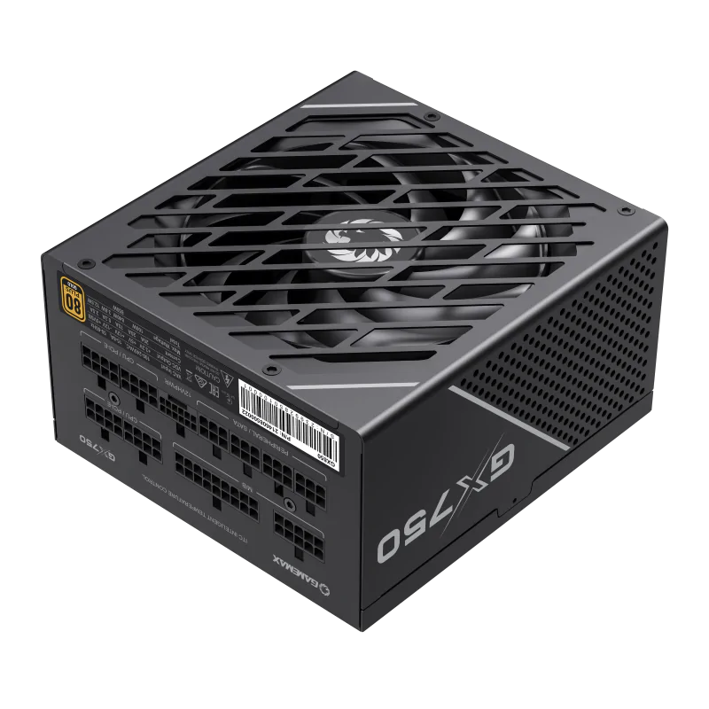 FUENTE DE PODER GAMEMAX 750W GAMING 80+GOLD GX750 PRO BK FUENTE DE PODER GAMEMAX 750W GAMING 80+GOLD GX750 PRO BK