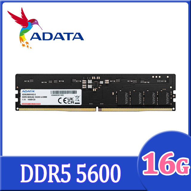 MEMORIA ADATA 16GB/ DDR5/ 5600MHz AD5U560016G-S MEMORIA ADATA 16GB/ DDR5/ 5600MHz AD5U560016G-S