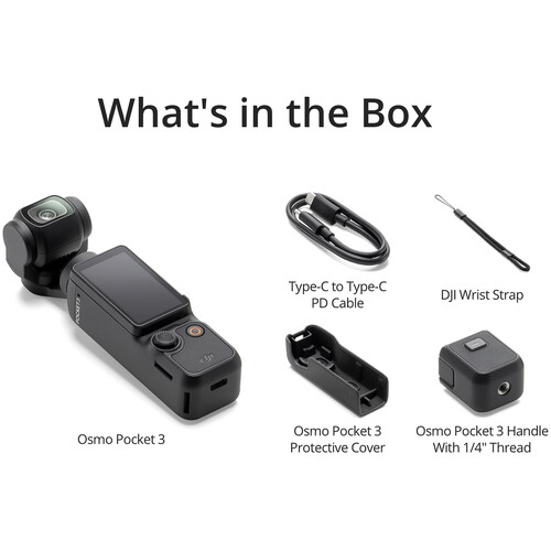 DJI Osmo Pocket 3 CP.OS.00000301.01 DJI Osmo Pocket 3 CP.OS.00000301.01