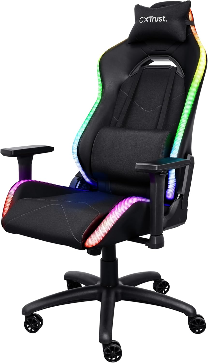 SILLA GAMING TRUST GXT 719 RUYA CONFORTABLE RGB 25185 SILLA GAMING TRUST GXT 719 RUYA CONFORTABLE RGB 25185
