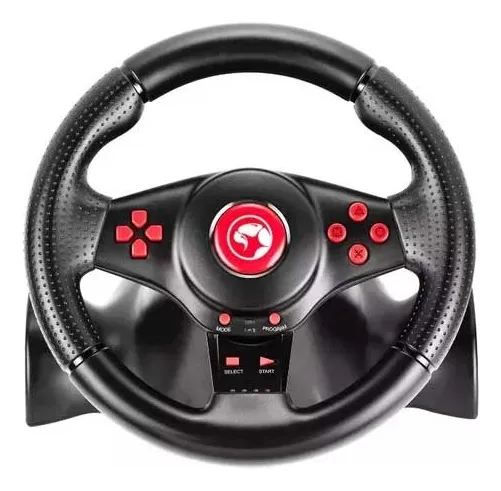 VOLANTE Y PEDALERA MARVO MULTIPLATAFORMA GT-903 ONAGA 3 VOLANTE Y PEDALERA MARVO MULTIPLATAFORMA GT-903 ONAGA 3
