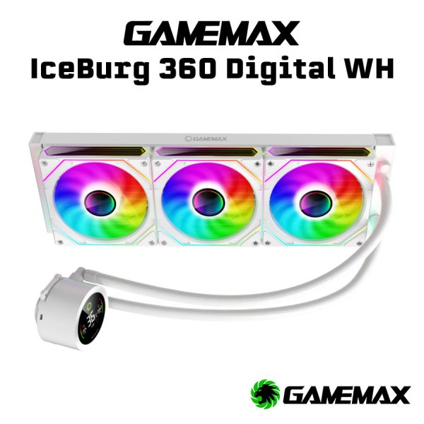 ENFRIADOR LIQUIDO GAMEMAX ICEBURG 360 INFINITY ARGB 4 PINES INTEL/AMD ICEBURG 360 INF WH ENFRIADOR LIQUIDO GAMEMAX ICEBURG 360 INFINITY ARGB 4 PINES INTEL/AMD ICEBURG 360 INF WH