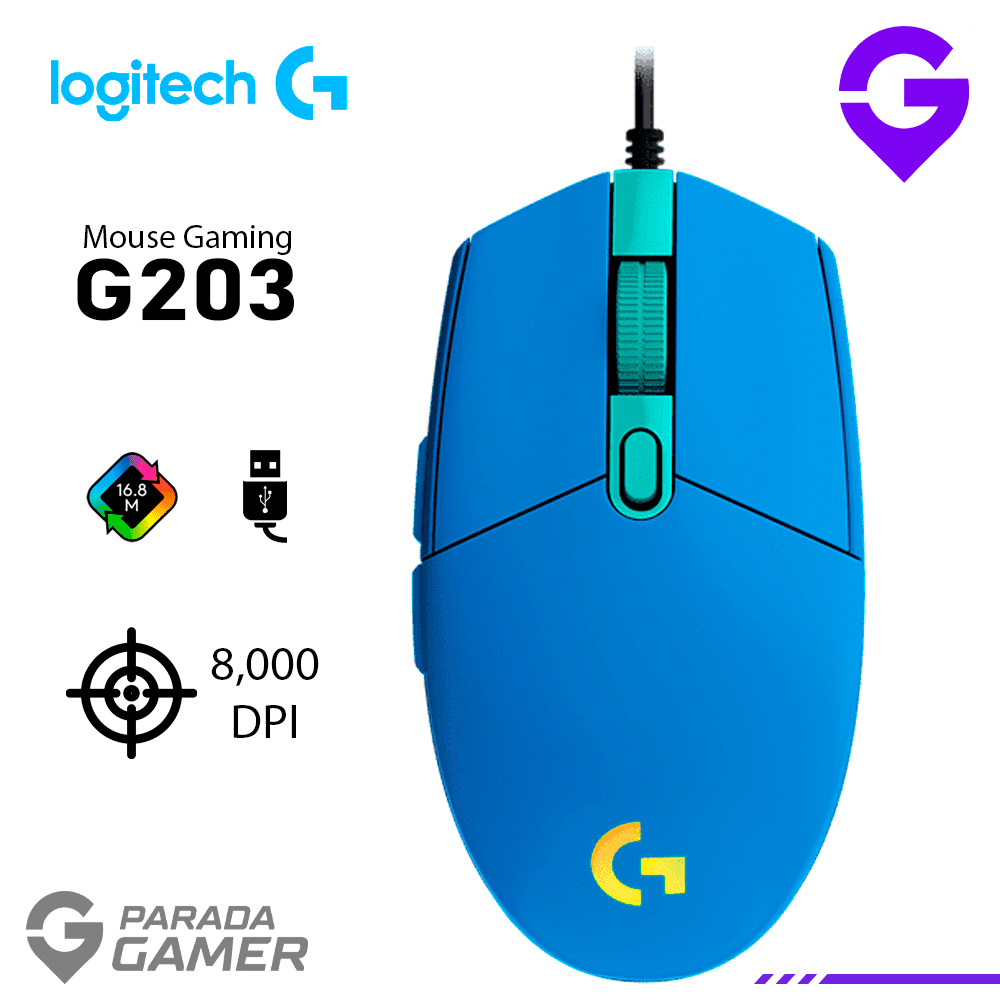 Logitech G203 Gaming Mouse 910-005792 Logitech G203 Gaming Mouse 910-005792