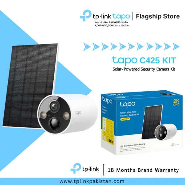 TP-LINK TAPO C425 WIFI 2K CAMARA EXTERIOR BATERIA RECARGABLE C425 TP-LINK TAPO C425 WIFI 2K CAMARA EXTERIOR BATERIA RECARGABLE C425