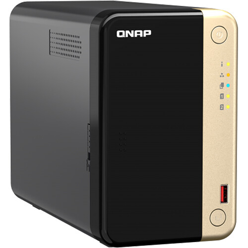 QNAP 48TB TS-264 2-Bay NAS Enclosure Kit (2 x 24TB) QNTS2648GU48 QNAP 48TB TS-264 2-Bay NAS Enclosure Kit (2 x 24TB) QNTS2648GU48